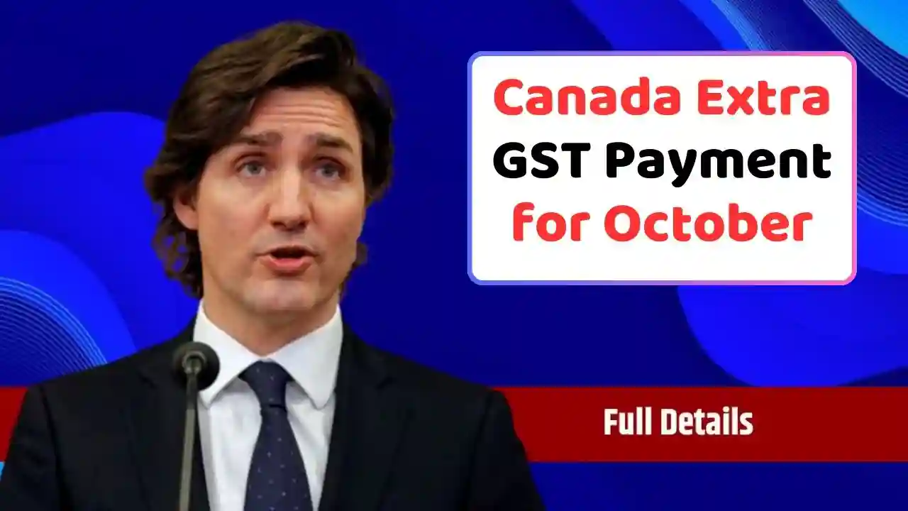 Canada Extra GST Payment for October