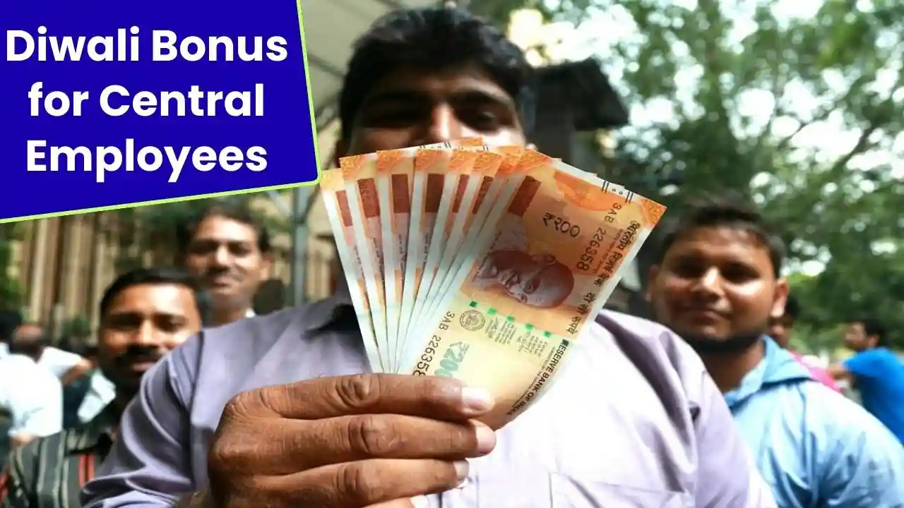 Diwali Bonus for Central Employees