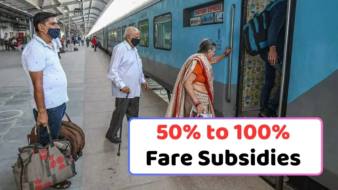 Fare Subsidies for Indian Railways