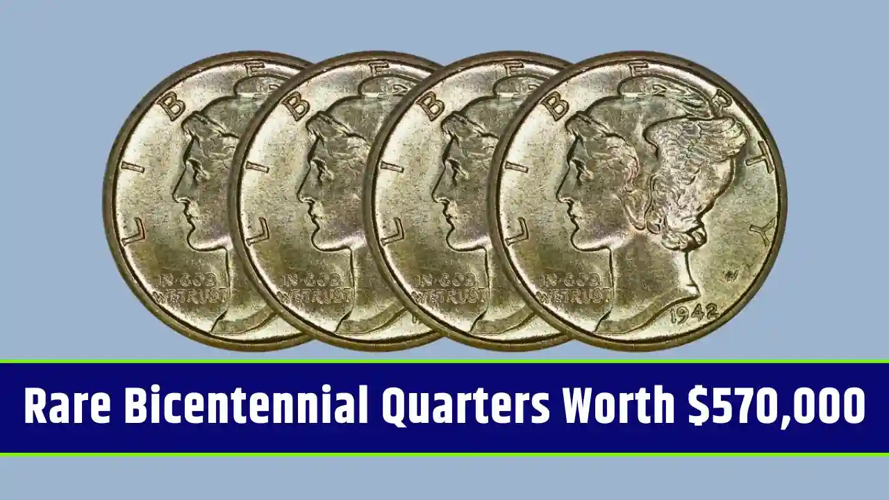 Rare Bicentennial Quarters and Dimes Worth 570000