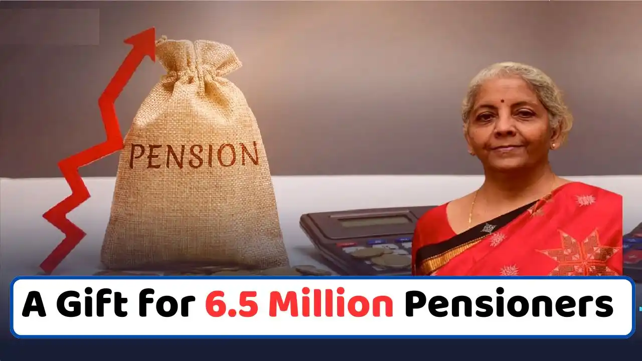 a gift for 6.5 million pensioners