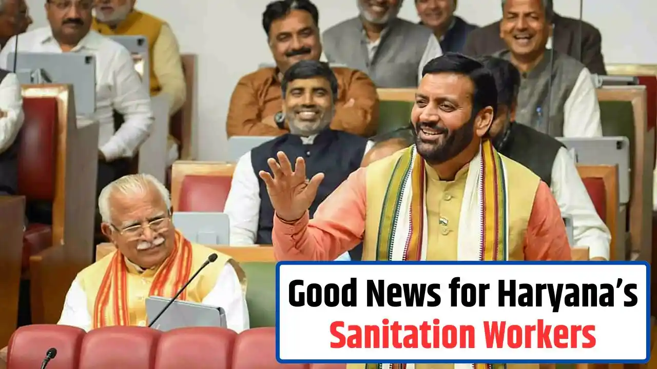 Good News for Haryana Sanitation Workers