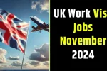 UK Work Visa Jobs November 2024