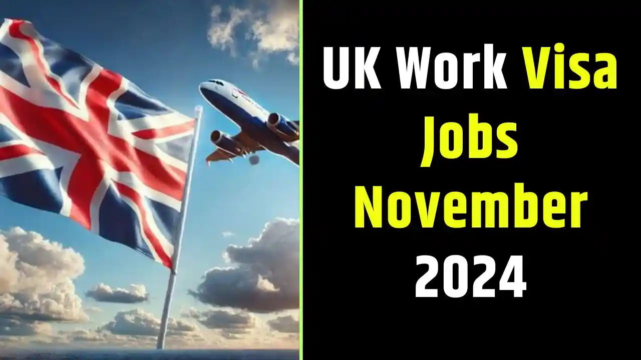 UK Work Visa Jobs November 2024